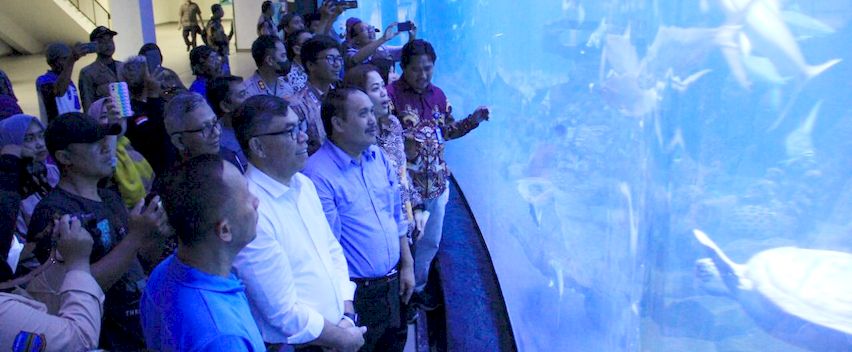 Aquarium Indonesia di Pangandaran Dibuka Untuk Umum